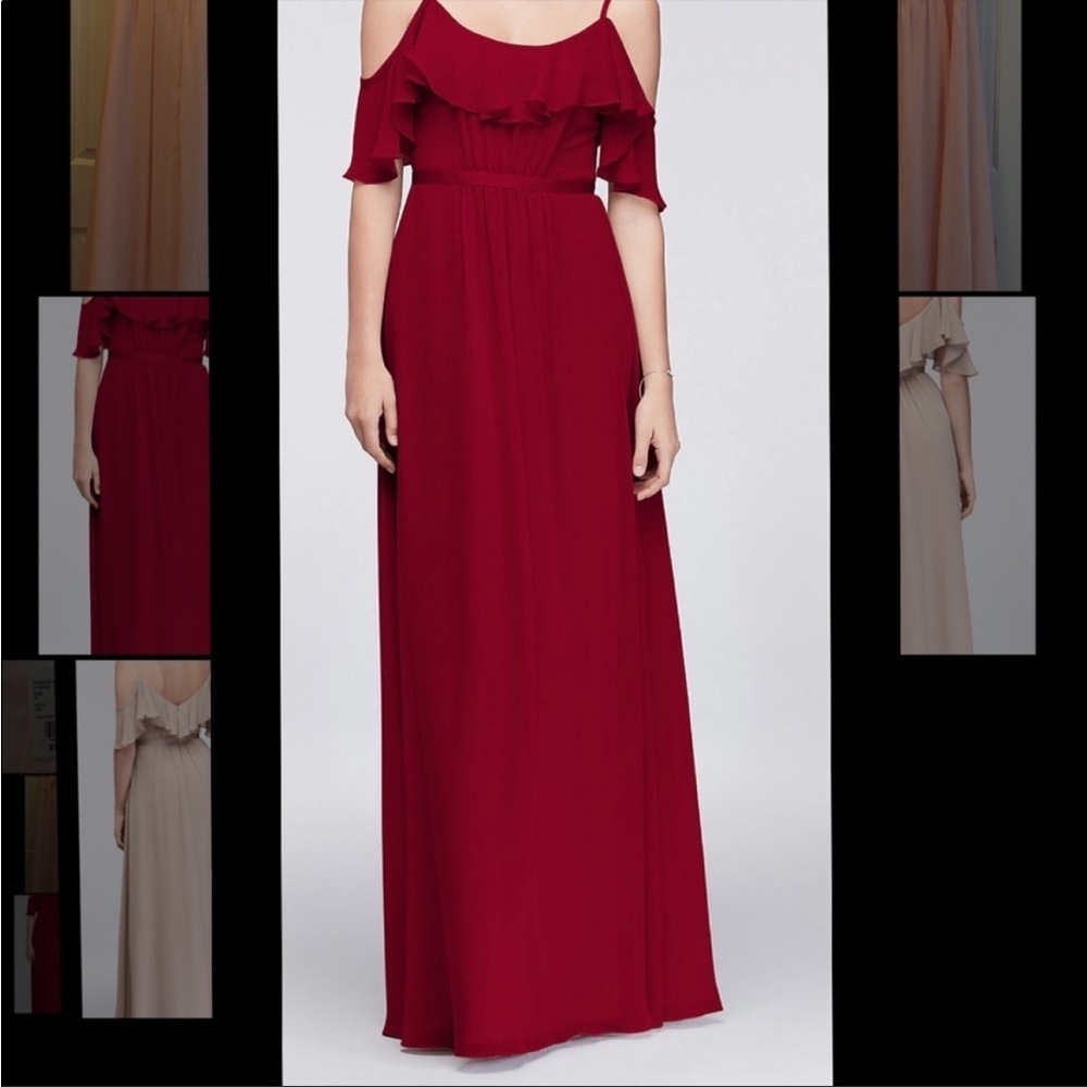 NWT David’s bridal dress ,size 14 .good for L-XL